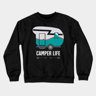 Camper Life | Retro RV Crewneck Sweatshirt